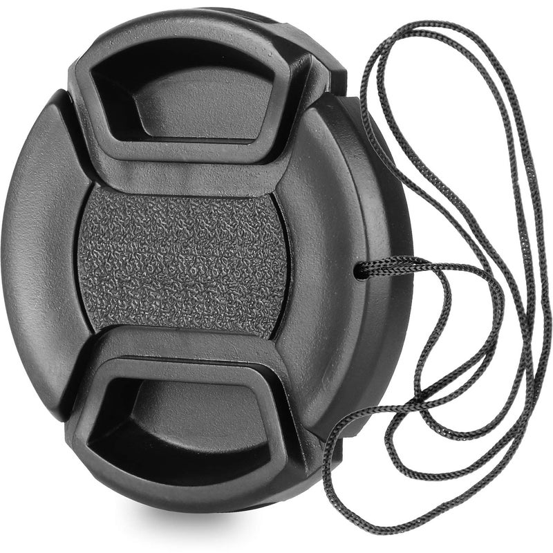 ChromLives Camera 52mm Lens Cap Center Pinch with Lens Cap Leash Hole Bundle Compatible with DSLR Cameras Nikon Sony Canon & Other DSLR Cameras UV Lens (52mm) - Image 4